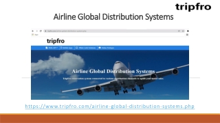 Airline Global Distribution Systems