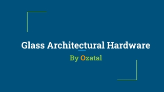 Glass Architectural Hardware