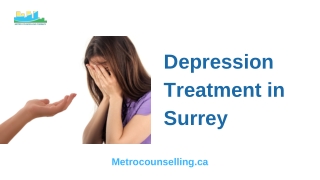 Depression Treatment in Surrey