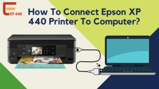 How To Connect Epson XP 440 Printer To Computer?