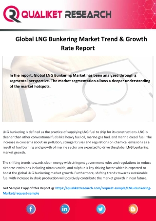 Global LNG Bunkering Market