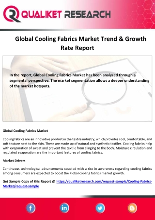 Global Cooling Fabrics Market