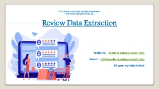 Review Data Extraction