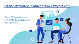 Scrape Attorney Profiles from Lawyers.com