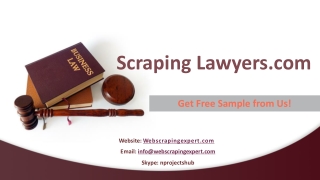 Scraping Lawyers.com