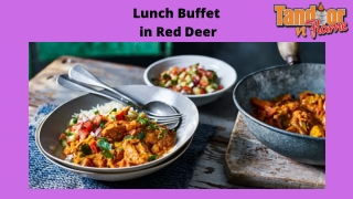 Lunch Buffet in Red Deer