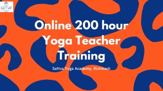Best yoga teacher training in Rishikesh - Sattva Yoga Academy