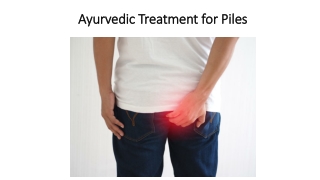 Ayurvedic Treatment for Piles
