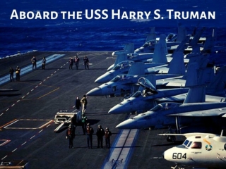 Aboard the USS Harry S. Truman