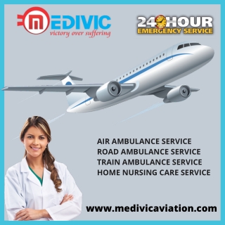 Pick the World Optimum Rescue Air Ambulance Service in Raipur by Medivic