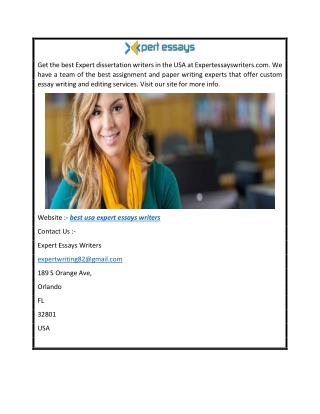 best usa expert essays writers  Expertessayswriters.com