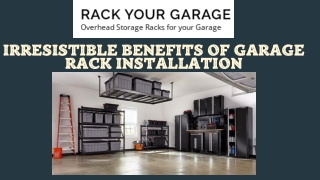 Benefits of Garage Rack Installation