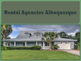 Rental Agencies Albuquerque