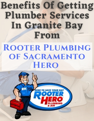 Importance Of Getting Plumber Services In Granite Bay