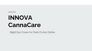 Buy Night Eye Cream for Dark Circles Online