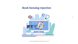 Book Kenalog injection in the UK