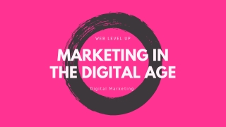 know about Digital Marketing & Agencies