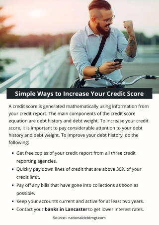 Simple Ways to Increase Your Credit Score