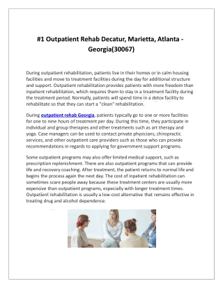 Outpatient Rehab in Decatur, Marietta, Atlanta – Georgia | AACS Atlanta