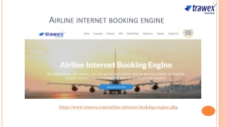 Airline Internet Booking Engine