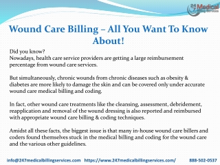 Wound Care Billing – All You Want To Know About!