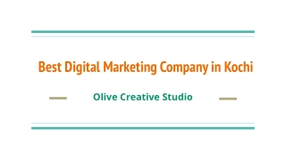 Best Digital Marketing Company in Kochi
