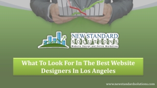 What To Look For In The Best Website Designers In Los Angeles