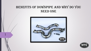 Benefits Of Downpipe And Why Do You Need One