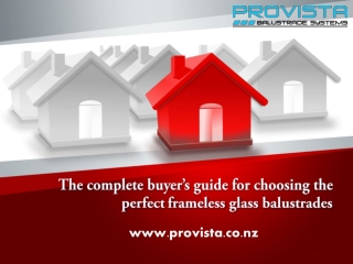 The complete buyer’s guide for choosing the perfect frameless glass balustrades