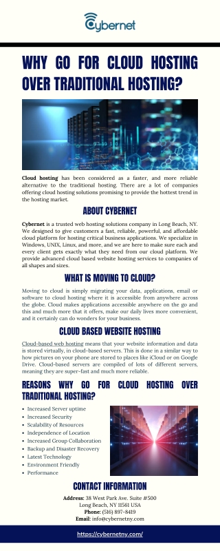 Why Go for Cloud Hosting Over Traditional Hosting?