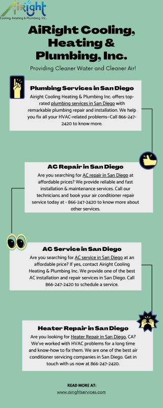 Heater Repair in San Diego