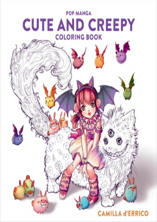 Mobi online Pop Manga Cute and Creepy Coloring Book ([Read online])