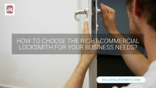 Commercial Locksmith