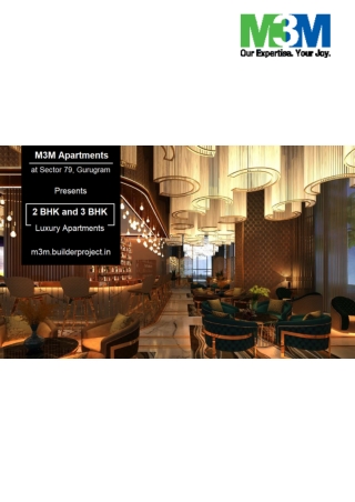 M3M Properties Sector 79 Gurgaon | A Place Where You Will Love and Enjoy