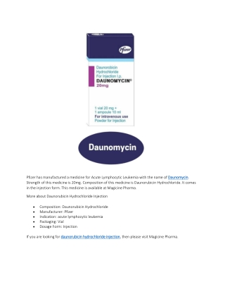 Daunomycin