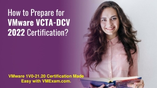 How to Get Good Score in VMware 1V0-21.20 Certification Exam?