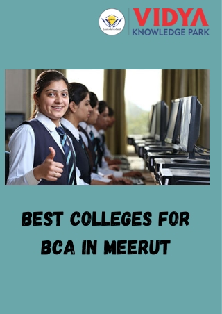 Top BBA Colleges in Uttar Pradesh | Best BCA College in UP