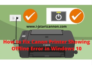 How to fix canon printer