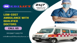 Medilift Ambulance Service in Samastipur and Muzaffarpur - Shifting Patients Efficiently