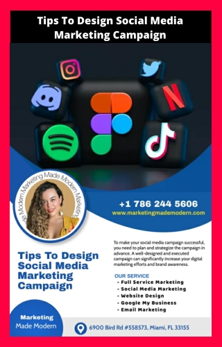 Tips To Design Social Media Marketing Campaign | Marketing Made Modern