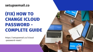 (Fix) How To Change iCloud Password - Complete Guide