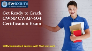 Get Ready to Crack CWNP CWAP-404 Certification Exam