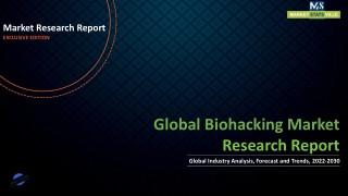 Business Strategies of Biohacking Market | Fundamental Dynamics & Comprehensive