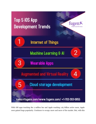 Top 5 iOS App Development Trends