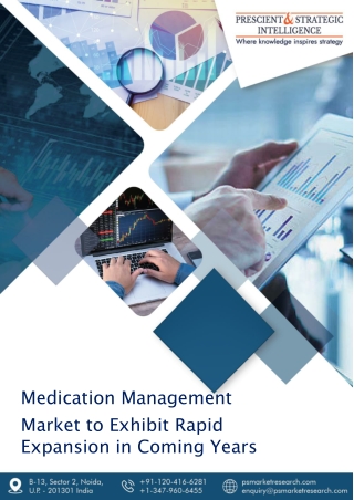 Medication Management Market Set to Exhibit Huge Progress in Future