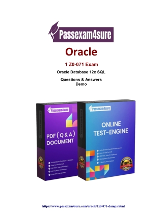 Exclusive Offer - Get 20% Discount On Oracle  1Z0-071 Dumps [ 2022]