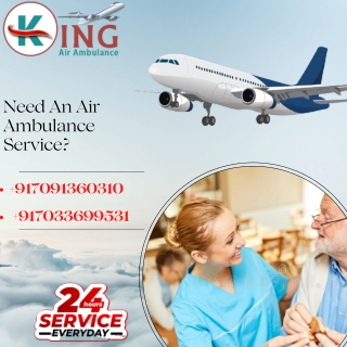 King Air Ambulance in Jabalpur With All Kind of Care Services