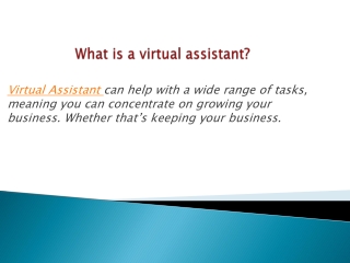 Virtual Assistant Company in United States & India