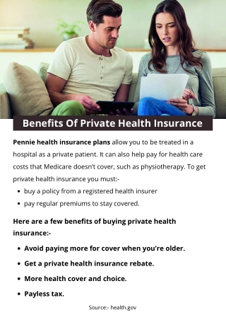 Benefits Of Private Health Insurance