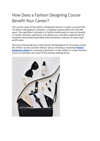 how-does-a-fashion-designing-course-benefit-your-career